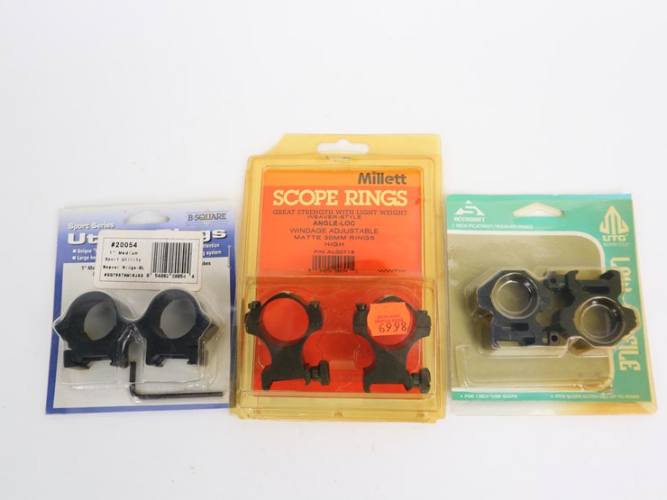 #52-•-#4057-•-(3)-weaver-style-scope-mounting-rings-utg-millett-and-b-square-image-1