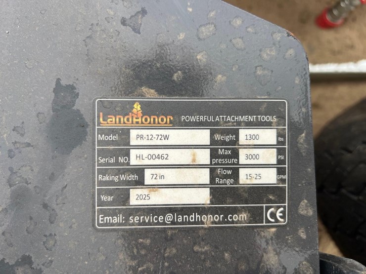 unused-landhonor-pr-12-72w-72"-harley-power-rake-image-10
