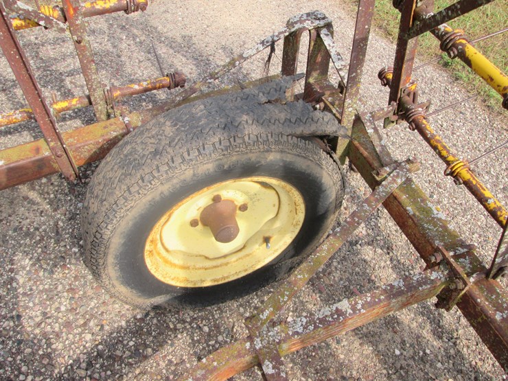 #5031-•-(4)-section-spring-tooth-drag-on-cart-image-6