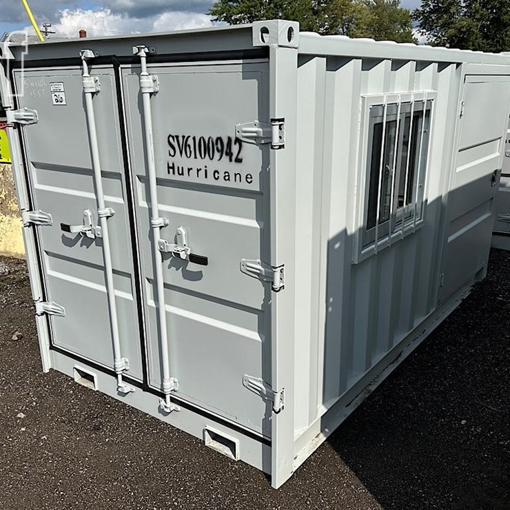 HURRICANE 5'X10'X5.5' SHIPPING CONTAINER