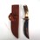 #34-•-#4247-•-bobby-tison-redbone-forge-custom-hunting-knife-with-leather-sheath-image-1