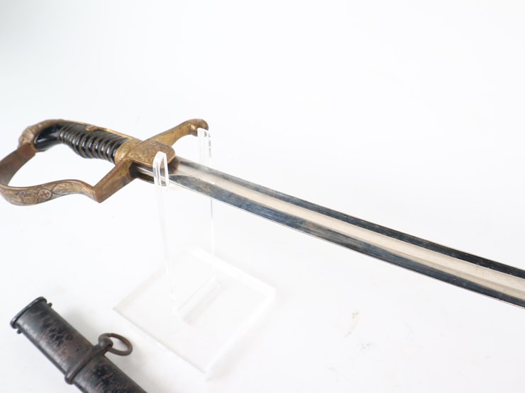 #59-•-#4342-•-wwi-german-lion's-head-officer's-sword-image-3