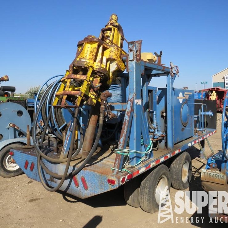 (5-60) 2008 EVCO 120-Ton Power Swivel w/ HPU p/b C