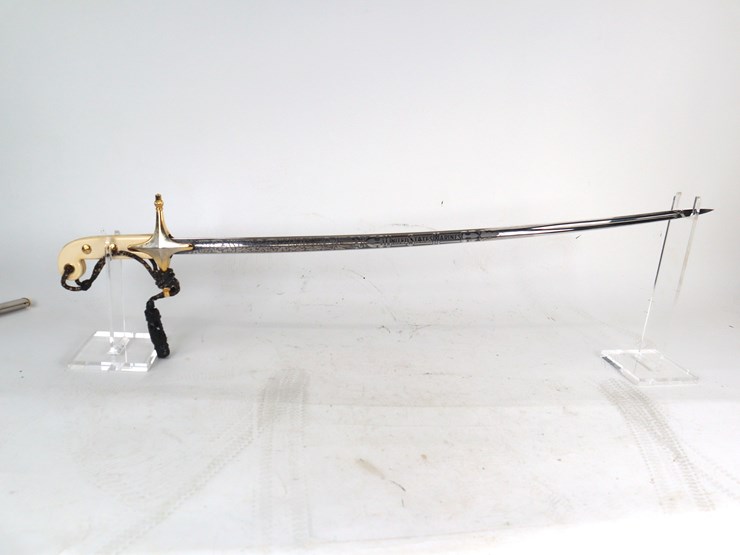 #30-•-#4346-•-usmc-officer-sword-lightly-used-image-1