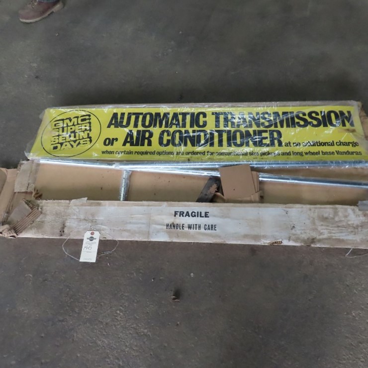 GMC NOS Advertising Display