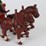 #103-•-#4202-•-vintage-coca-cola-14-bottles-horse-drawn-wagon-die-cast-collectible-image-7