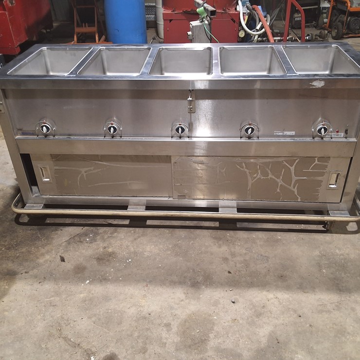 #519 • 6 FT DUKE STEAM TABLE