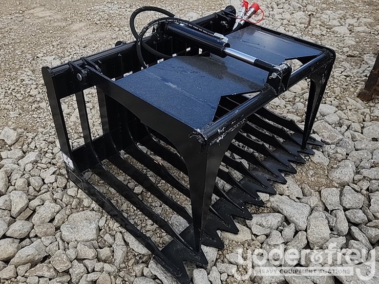 unused-2025-rock-grapple-bucket-to-suit-mini-skidsteer-image-1