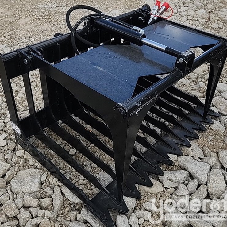 Unused 2025 Rock Grapple Bucket to suit Mini Skidsteer