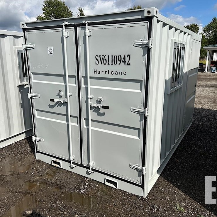 HURRICANE 6'X10'10"X81" SHIPPING CONTAINER