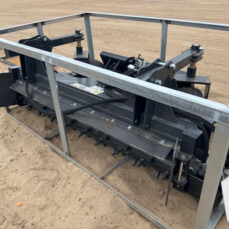 UNUSED LANDHONOR PR-12-72W 72" HARLEY POWER RAKE