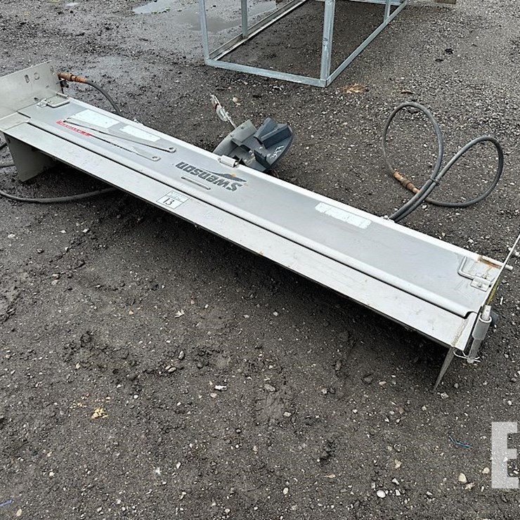 SWENSON 96" STAINLESS TAILGATE SALT SPREADER 13