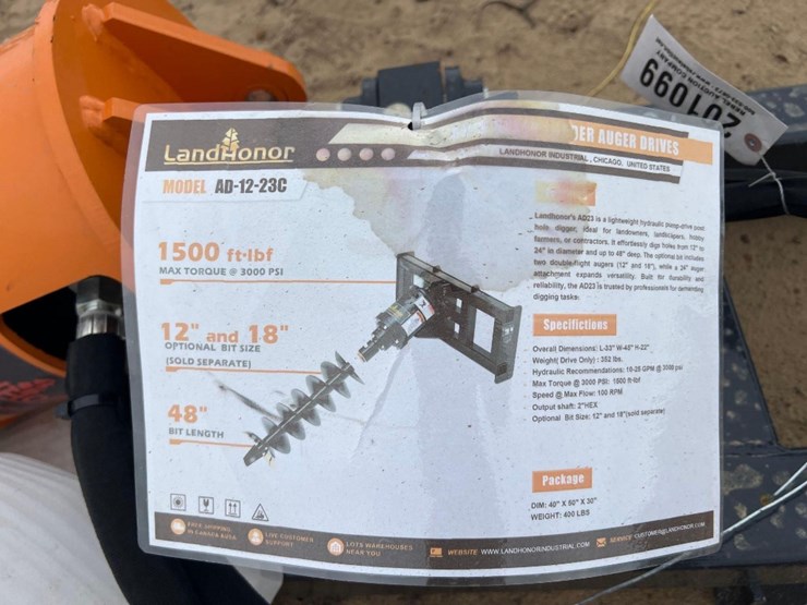 unused-landhonor-ad-12-23c-hyd-auger-image-4