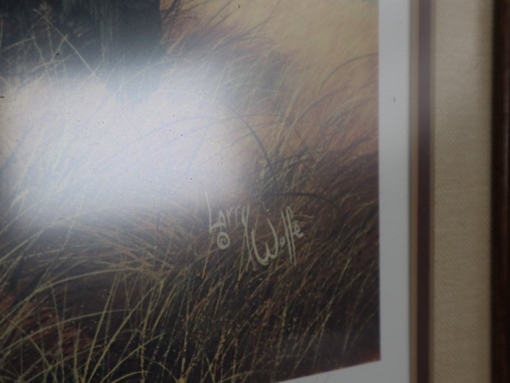 #104-•-#4236-•-framed-ruger-"the-survivors"-signed-lithograph-by-larry-wolfe-524/950-image-6