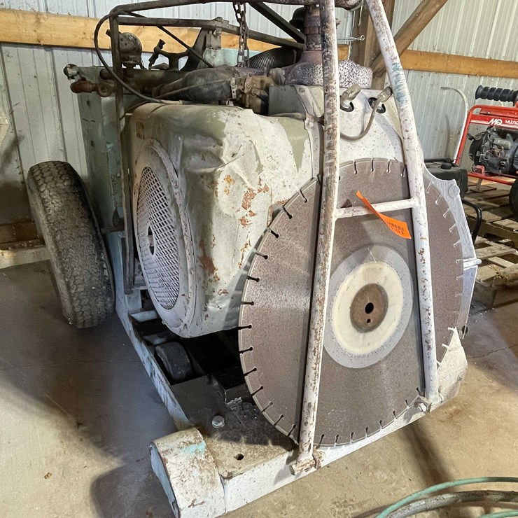 #1935 • Target Concrete Road Saw