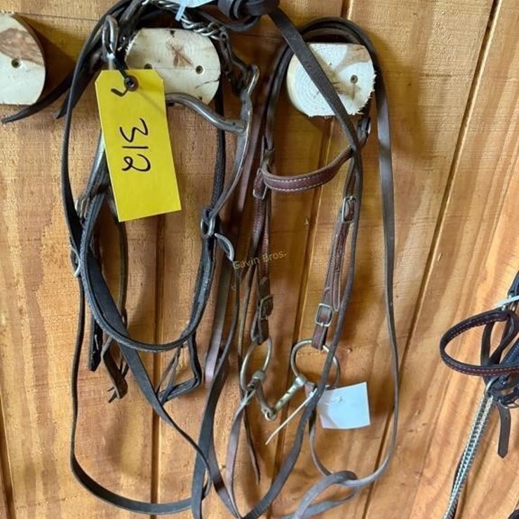 (2) Western Bridles