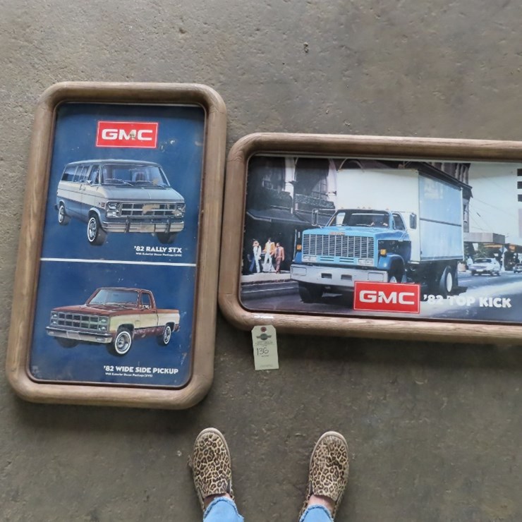 1982 GMC Dealer Framed Picture Group