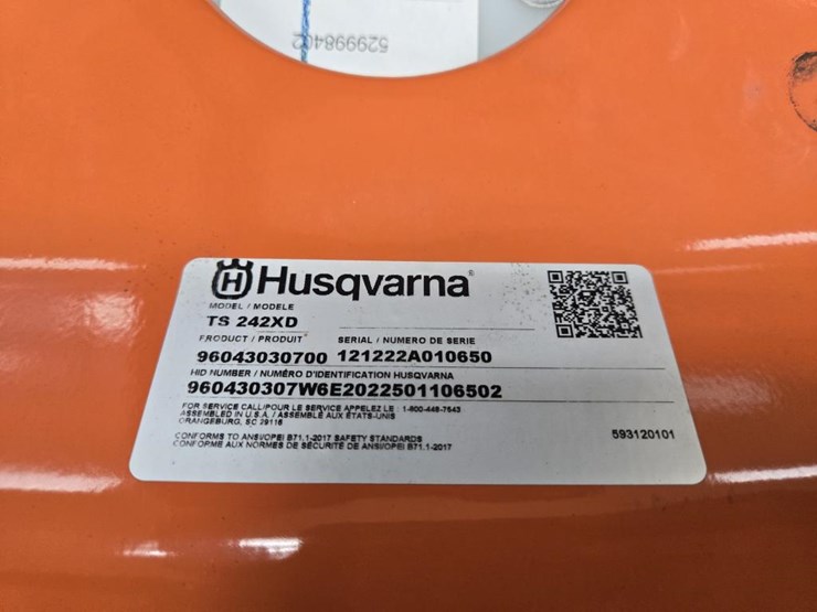 #1783-•-husqvarna-ts-242xd-lawn-mower-image-18