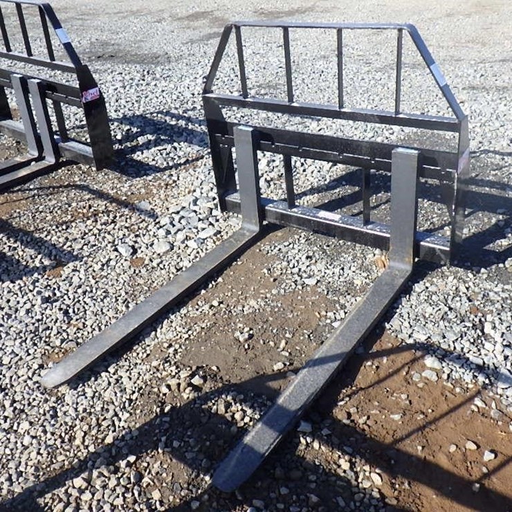 Kivel Skid Steer Fork Attachment 48"