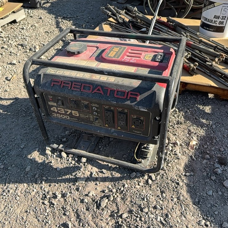 PREDATOR 4375 PORTABLE GENERATOR SUPPORT EQUIPMENT