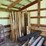 large-assortment-of-wood-fence-posts,-railroad-ties,-rebar,-wire-image-2