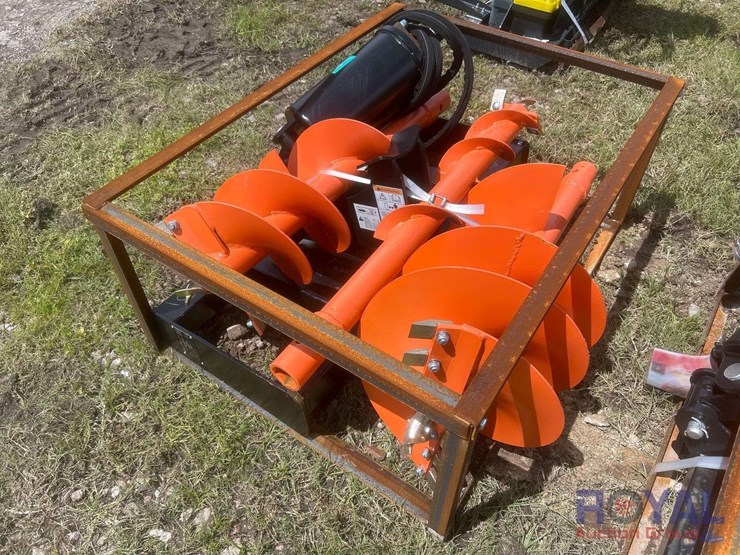 2025-raytree-rma42-auger-with-bits-skid-steer-attachment-image-1