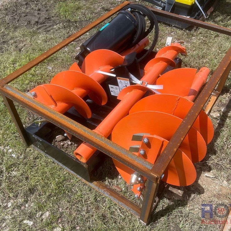 2025 Raytree RMA42 Auger With Bits Skid Steer Attachment