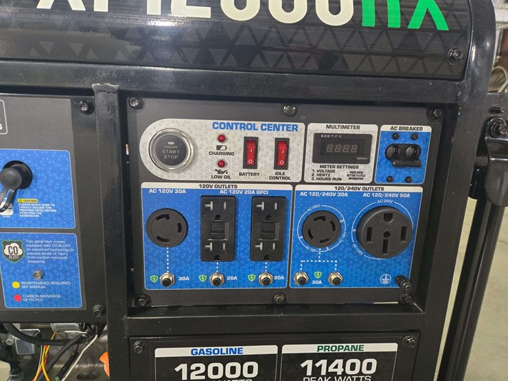 new/unused-duro-max-dual-fuel-xp12000hx-portable-generator-image-7