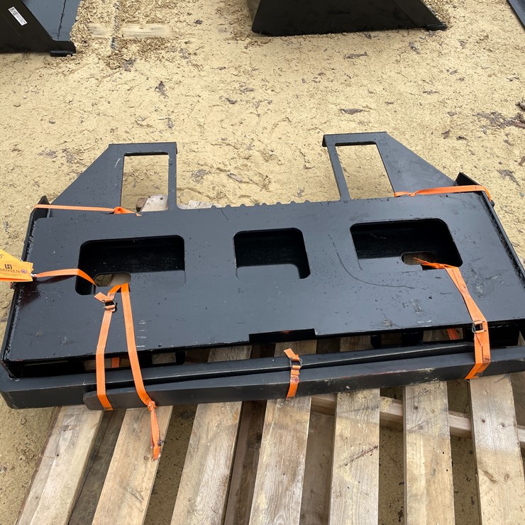 #2030 • New KC Skid Steer Fork Frame with Forks