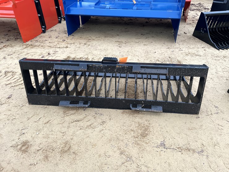 #2013-•-new-kc-76"-fine-skeleton-skid-steer-bucket-image-5