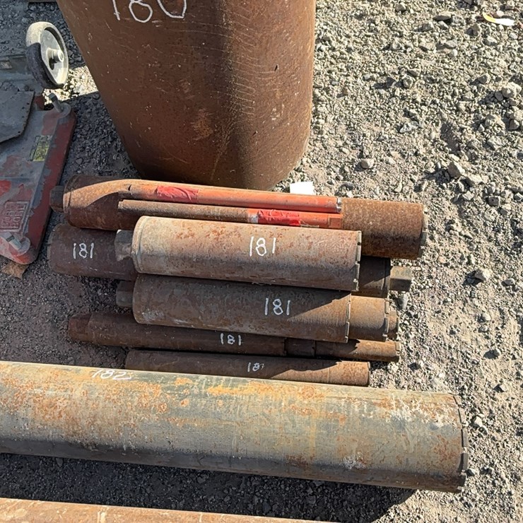 QUANTITY OF ASSORTED SIZE CORE DRILL BITS: 1IN. - 4IN. SUPPORT EQUIPMENT