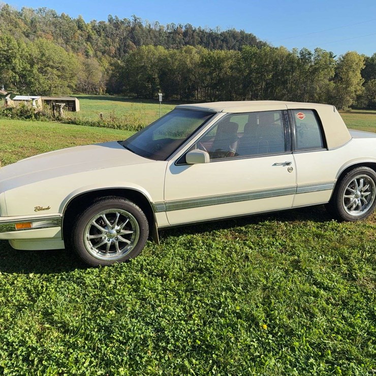 1989 Cadillac Eldorado, 4.5L V8 Engine, Auto, Cloth Top, 81,050 Miles, No R