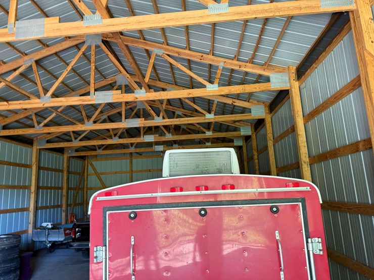 2003-red-cargo-pro-trailer,-single-axle,-side-door,-u-nose,-windows,-roof-a-image-6
