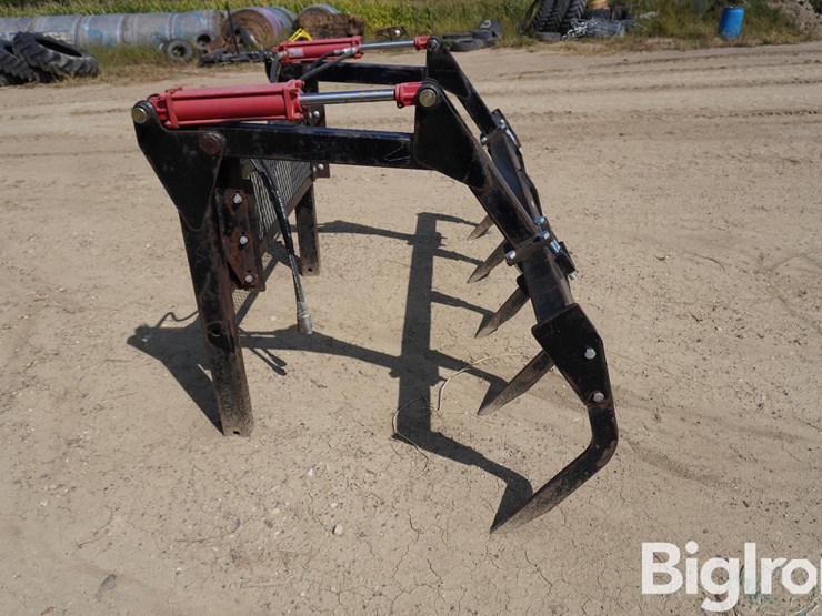 90"-5-tine-grapple-w/flat-face-couplers-image-4