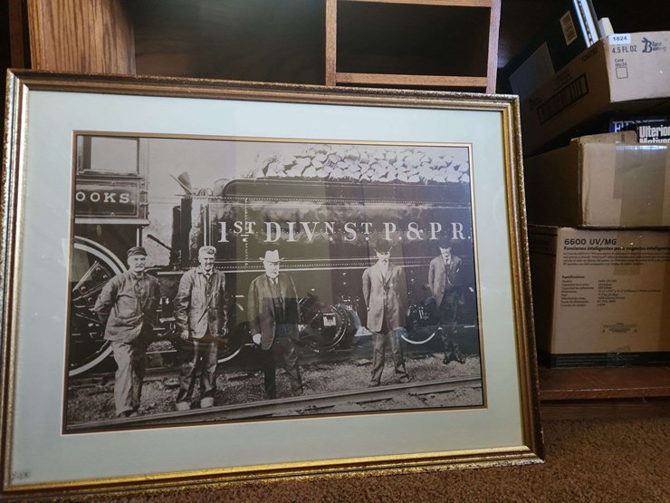 james-j.-hill-framed&matted-print.-the-original-empire-builder,-one-of-foun-image-2