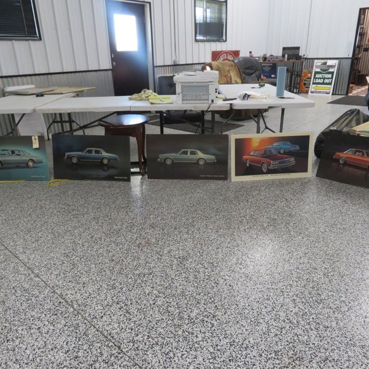 1979-1982 Chevrolet Impala, Caprice, and Malibu Litho Dealership Picture Group