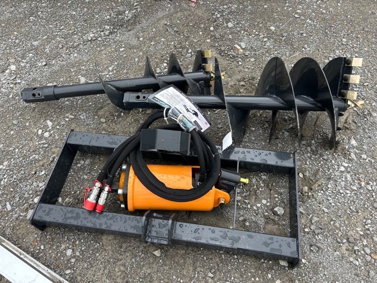 #66-•-skid-steer-auger-with-two-bits-image-1