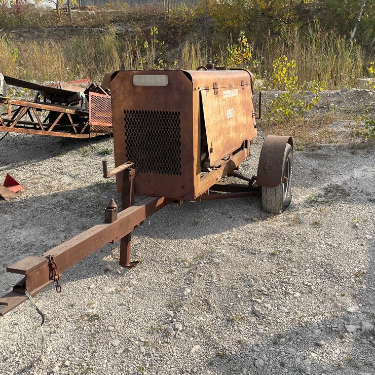 #8633 • Hobart Powerweld 303 Welder Trailer (MAQ)