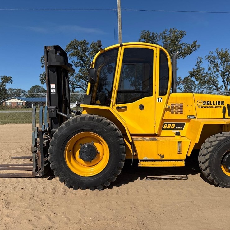 2020 SELLICK S80J4E-2PS ROUGH TERRAIN FORKLIFT