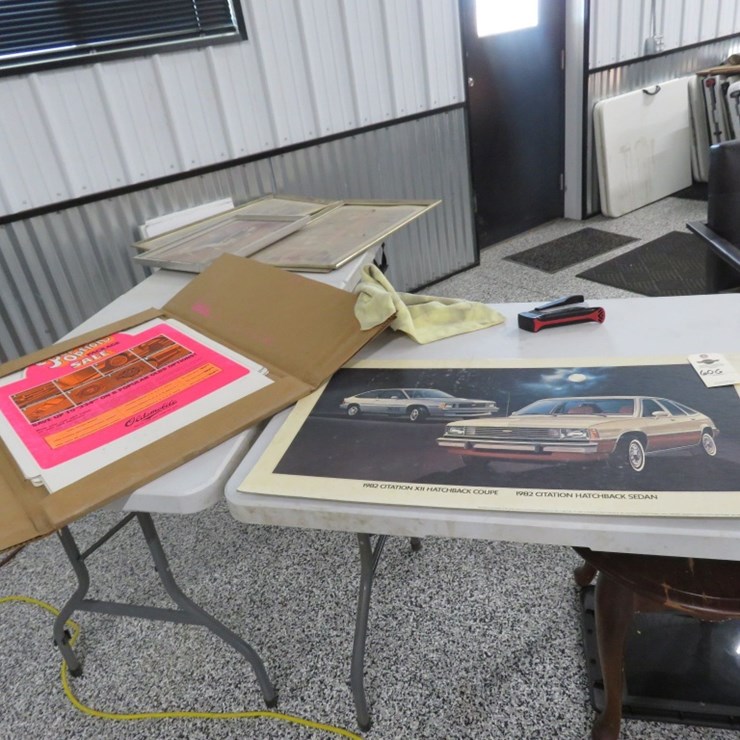 1982 Chevrolet Citation Litho Dealership Display Pictures