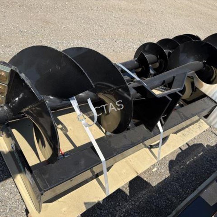 #147 • Skid Steer Loader w/ 3 Augers - 8", 12", & 16"