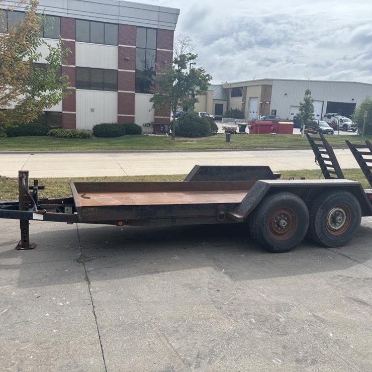 #5076 • 2009 Homemade 16' Utility Trailer