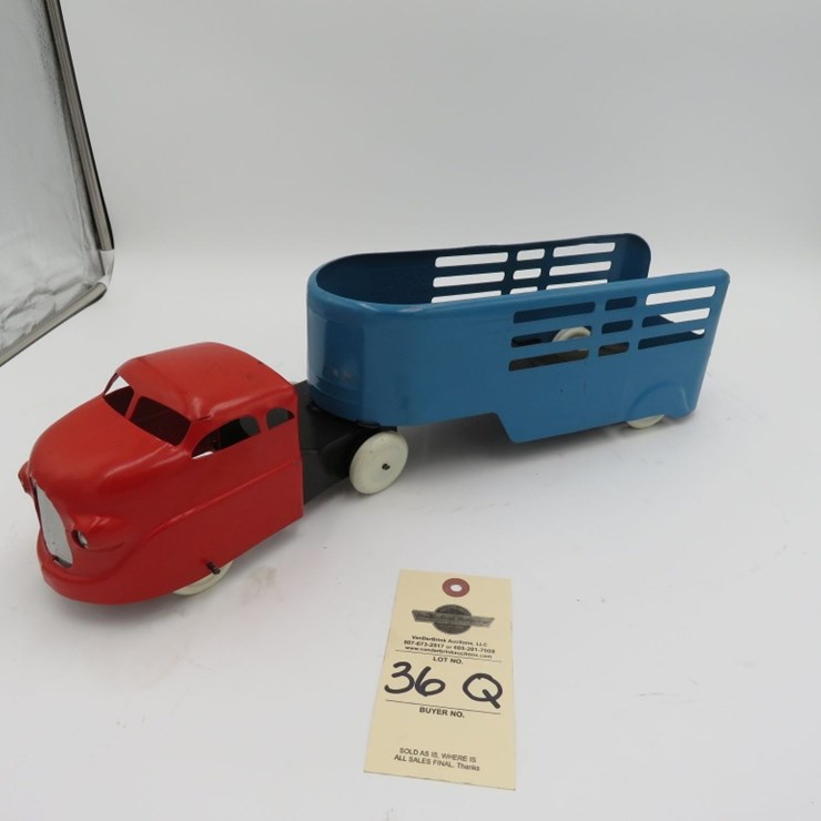 1930's-40's Wyandotte Truck and cattle Trailer
