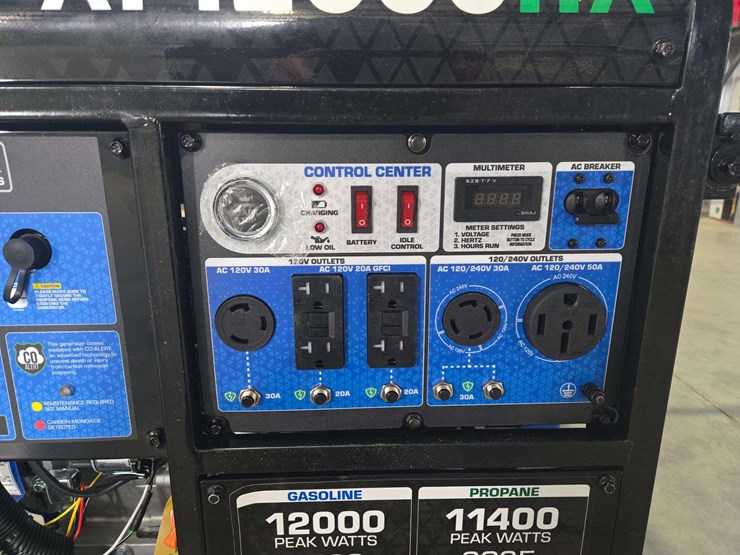new/unused-duro-max-dual-fuel-xp12000hx-portable-generator-image-4
