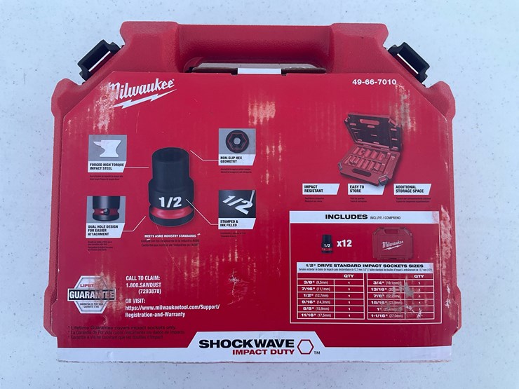 #1533-•-milwaukee-12pc-shockwave™-impact-duty-1/2"-drive-sae-standard-6-point-socket-set-49-66-7010-image-2