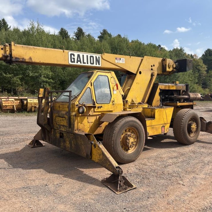 #1800 • Galion 2 Stage Crane Truck