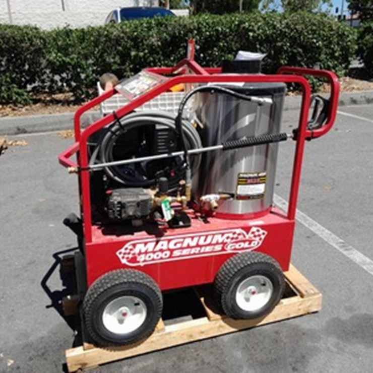 LOT#-108-MAGNUM 4000 HOT WATER PRESSURE WASHER