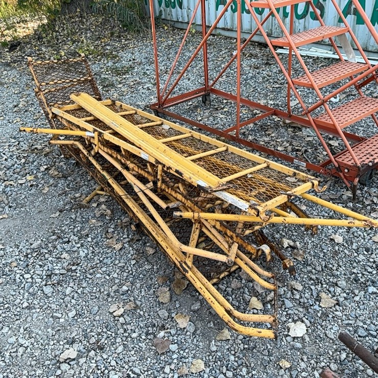 ASSORTED BILJAX STAIRWAY & RAILING SUPPORT EQUIPMENT