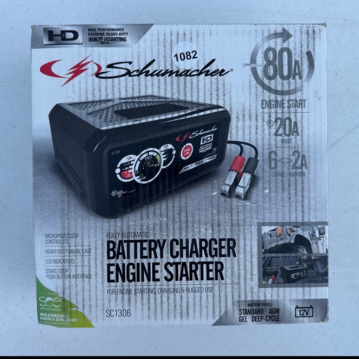#1082 • SCHUMACHER Battery Charger