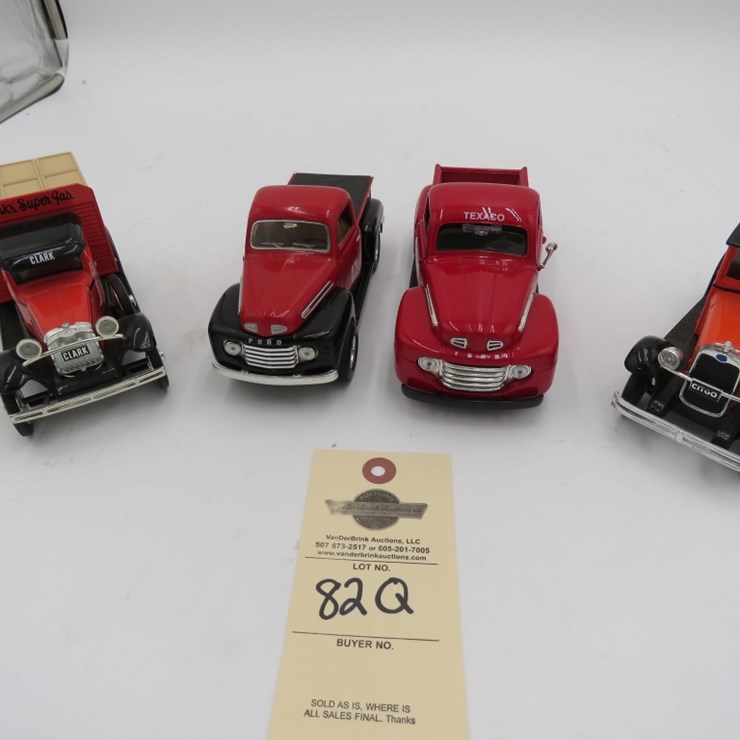 Oil Company Advertising Toy Truck Group